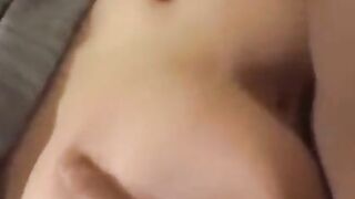 The hairy pussy of a horny girl was used by her brother