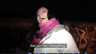 A girl was fucked in the toilet of Resyran after being picked up