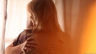 Relaxing big boobs massage, which is able to excite any man