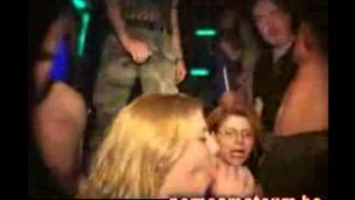 Bunch of sluttish girls are having rest in the night club