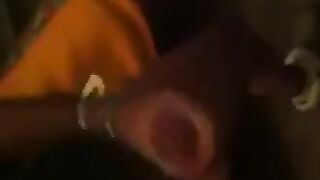 A guy was jerking in front of the mirror, it was great