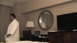 A man brought a prostitute to the hotel room and undressed her