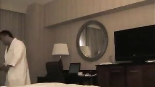 A man brought a prostitute to the hotel room and undressed her