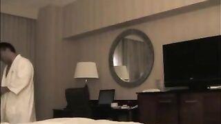 A man brought a prostitute to the hotel room and undressed her