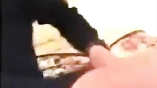 A father punishes his daughter for her bad marks in a private setting