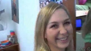 The dad secretly films his daughter in her room