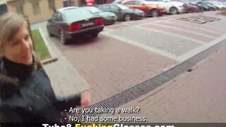 A pickup guy met a girl on the street and fucked her