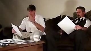 A real incest - his brother made a cumshot right in the vagina