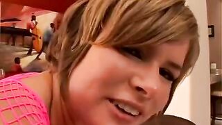 A woman is ready to have anal sex with her brother and his friend
