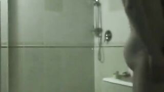 Two drunk Russians are having fun in the bath, just like a scene from a steamy Russian soap opera
