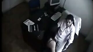 A spy camera was secretly filming in the massage parlor cabin