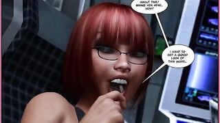 Comic porn with monsters is really great