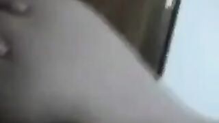 Negro man shoots his ex-girlfriend getting fucked in the ass