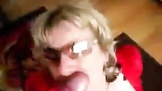 A woman in latex gets her big boobs milked passionately