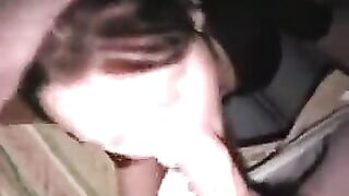 The sexy lover Maria made a stunning brunette a breathtaking blowjob