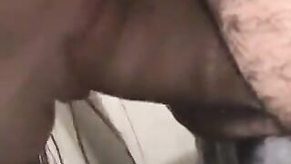 The small dick ended up in a messy, intense finish