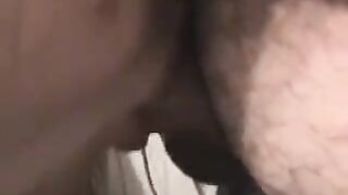 The small dick ended up in a messy, intense finish