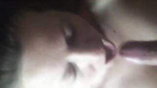Warm home blowjob with steamy POV action