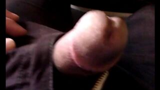 I removed the guy's cock on the bus and began to masturbate, reminiscent of wild bus encounters