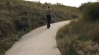 An Indian woman is having fun with two guys at once