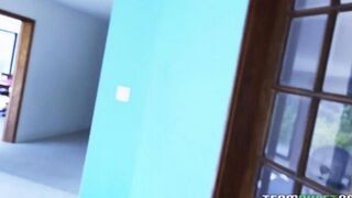 The mulatto was caressed by Alexia Gold before sex in a steamy scene