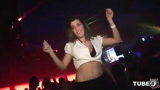 Sexual students have a lot of fun at the party
