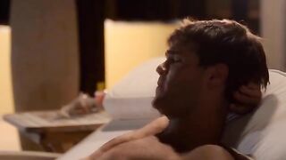 A selection of cumshots on the face of beautiful Jesse Rogers