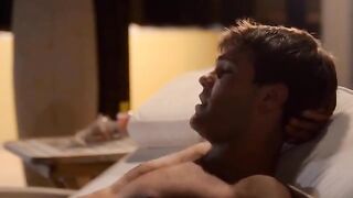 A selection of cumshots on the face of beautiful Jesse Rogers