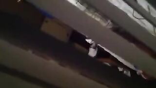 Shooting a hidden camera video of neighbors having sex