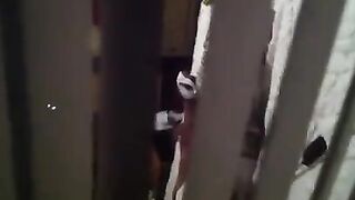 Shooting a hidden camera video of neighbors having sex