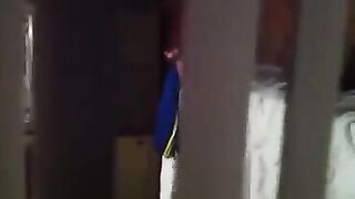 Shooting a hidden camera video of neighbors having sex