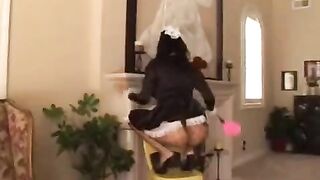The guy fucked the housekeeper while his wife was at work