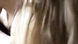 A guy fucked his girlfriend at home, showcasing passionate homemade action