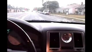 Nikki makes a blowjob right in the car, no need for an appointment
