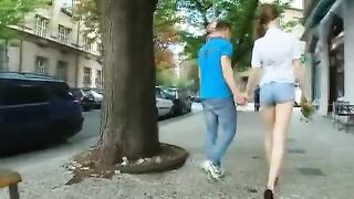 A young guy accidentally fucked a modest and virgin girl