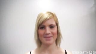 A young beauty from the Czech Republic came to porn casting