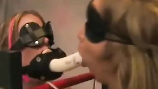 Lesbian bondage with domination and erotic entertainment, a must-see