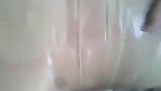 You need to put a condom on the dick and masturbate it by hand