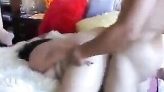 Man fucked juicy and thick Asian ass