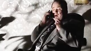 The long-awaited boyfriend finally came and pulled his cock into her wet pussy