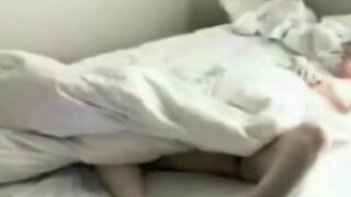 A girl masturbates in front of a hidden camera
