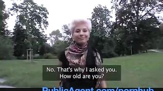 For money, a lesbian agreed to have sex with a guy who has a huge cock