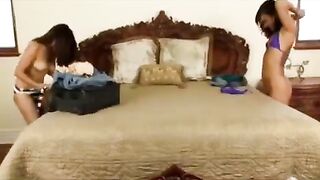 Asian beauties are getting fucked hard in the pussy