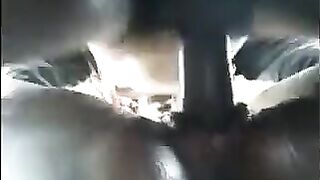 A black-skinned girl caresses herself and squirts from her pussy