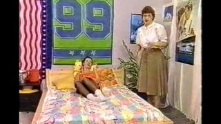 Punishment for theft, the maid was slapped and fucked hard