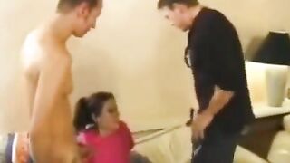 The young nanny is too depraved and loves anal sex
