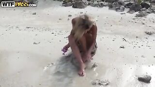 Private couple’s beach sex is pure gold, especially from Private
