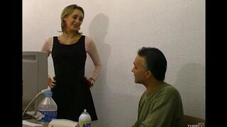 An old man fucked his younger sister, who had no husband