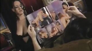 A hot chick is fucking with her young boyfriend in the countryside
