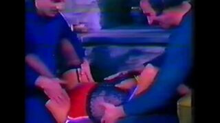 Retro threesome sex with Italian beauties from the 80s, featuring all the hottest scenes